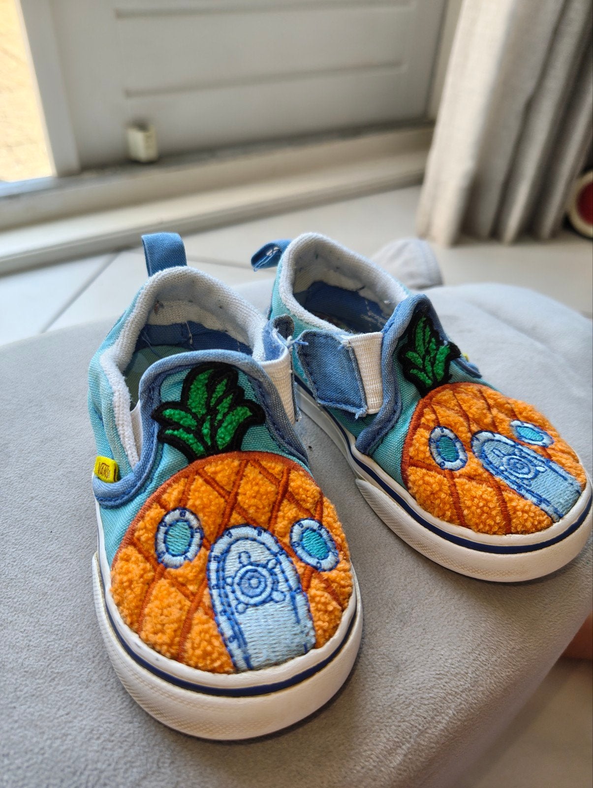 Vans x SpongeBob sneakers maat 22,5, Gebruikt, Vans, Jongen of Meisje, Schoenen