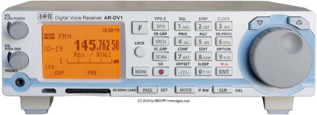 Gezocht: AOR AR-DV1, Ophalen of Verzenden, Zo goed als nieuw, Ontvanger
