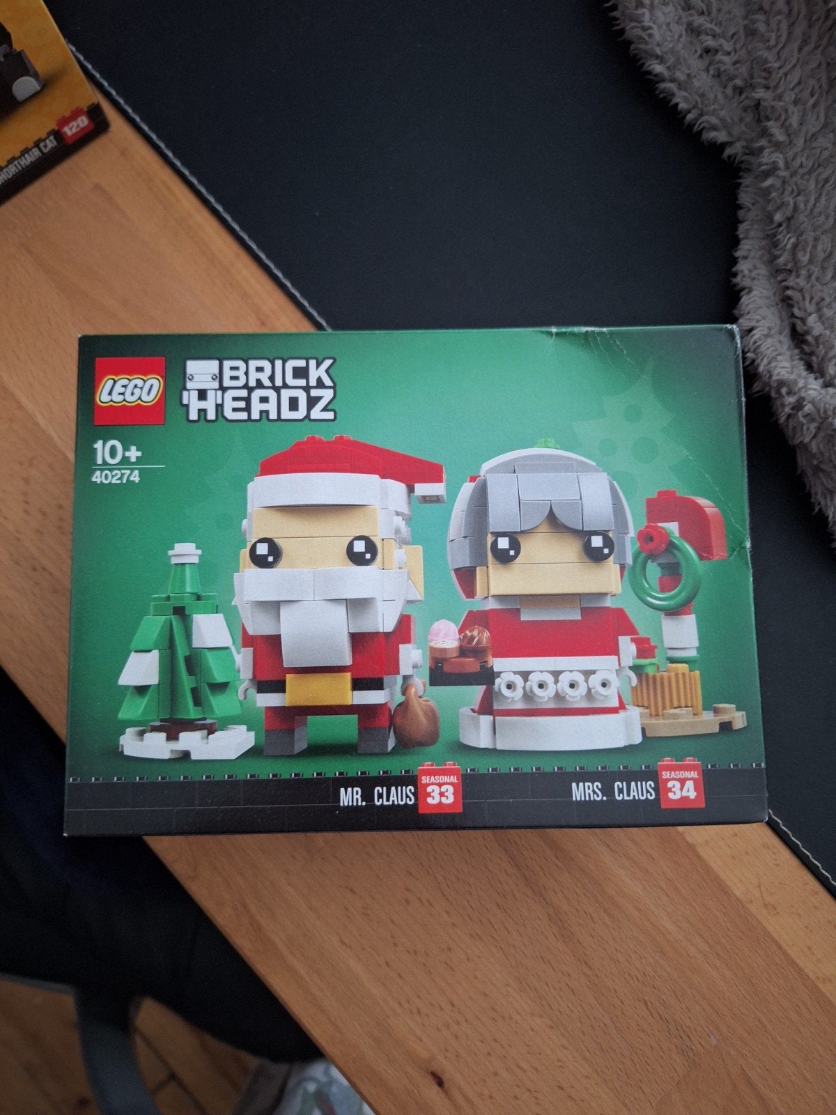 J: 40274 LEGO BrickHeadz Mr. & Mrs. Claus Kerstset, BrickHeadz, Lego, Nieuw, Ophalen of Verzenden