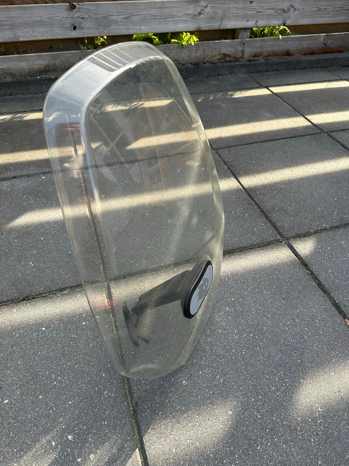 Yepp voorzitje met windscherm, Fietsen en Brommers, Ophalen of Verzenden, Gebruikt, 9 t/m 18 kg, Voorzitje