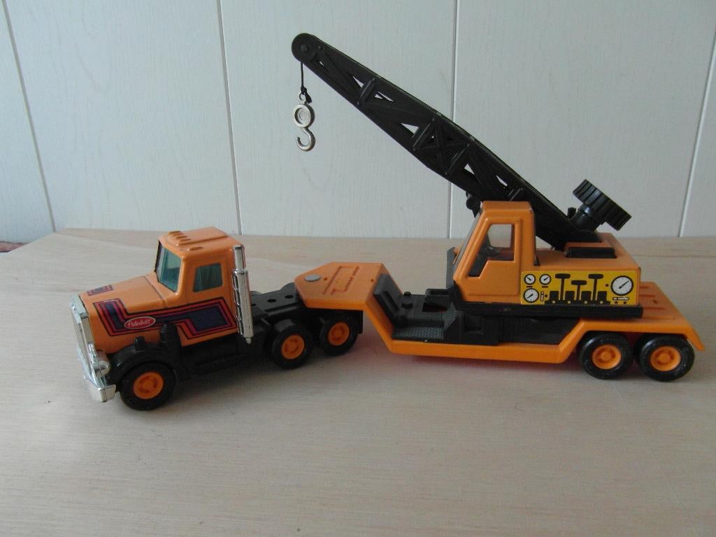 Tonka BuddyL truck met trailer, Hobby en Vrije tijd, Ophalen of Verzenden, Gebruikt, Bus of Vrachtwagen