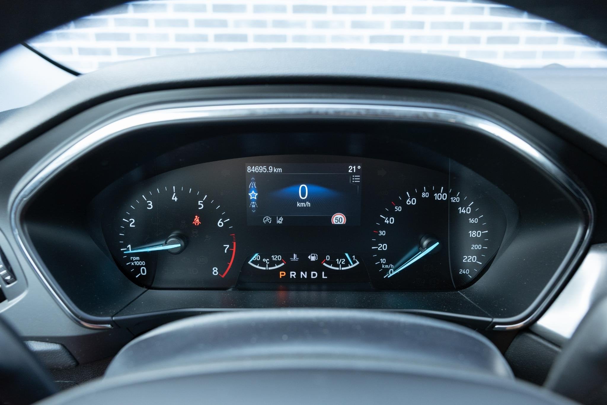 Ford Focus Wagon 1.0 EcoBoost Hybrid 155 Titanium | Navigati, Auto's, Ford, Stof, Gebruikt, Origineel Nederlands, 155 pk