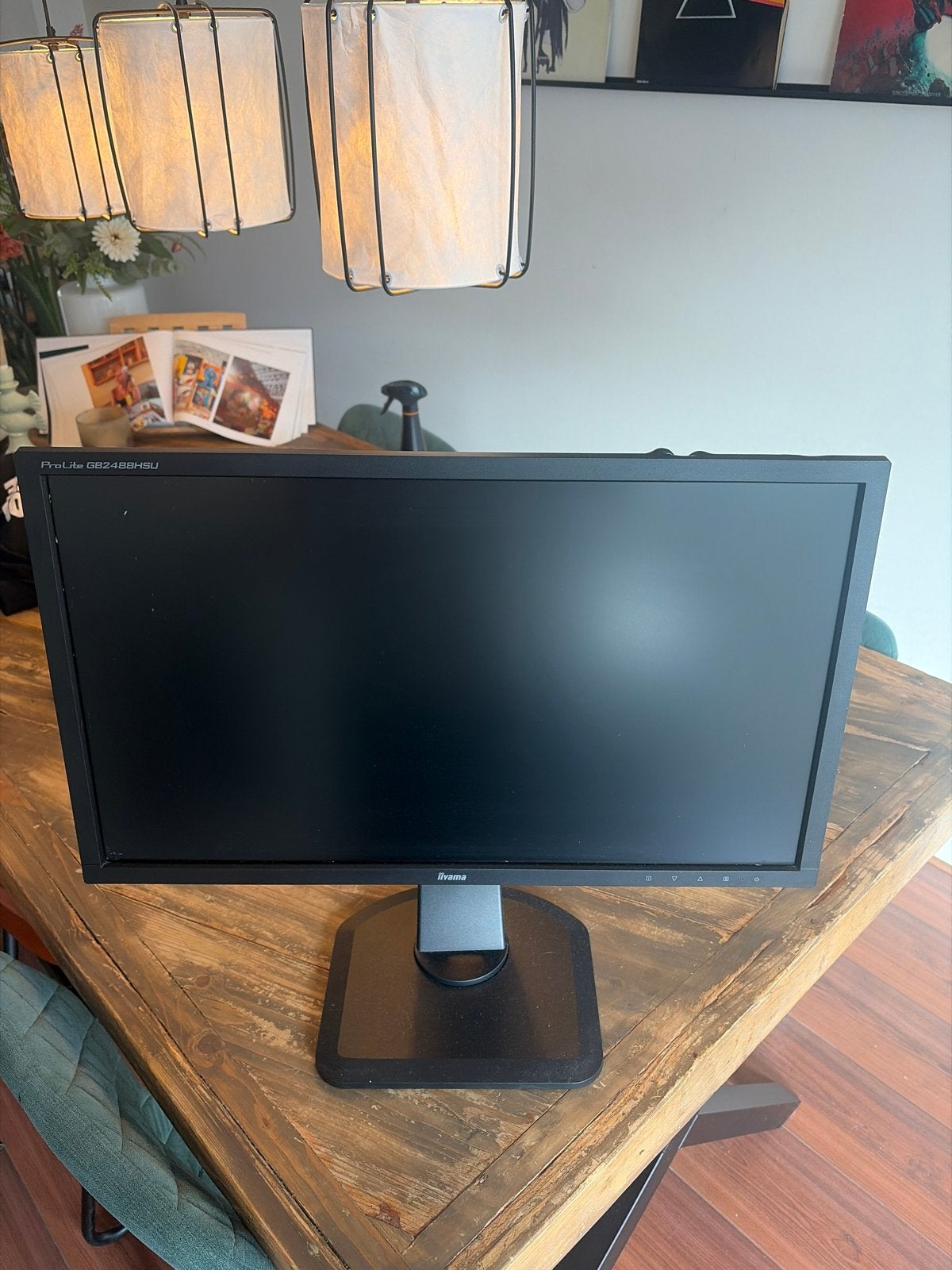Iiyama ProLite GB2488HSU Gaming Monitor - Lichte schade, Computers en Software, Gaming, Gebruikt, 101 t/m 150 Hz, Full HD