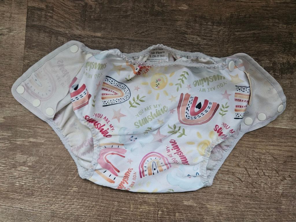 4 wasbare nachtluiers anavy en 5 overbroekjes, Ophalen of Verzenden, Gebruikt, Overige typen