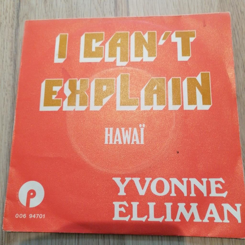 Yvonne elliman /i can't explain, Cd's en Dvd's, Vinyl Singles, Gebruikt, Pop, Ophalen of Verzenden