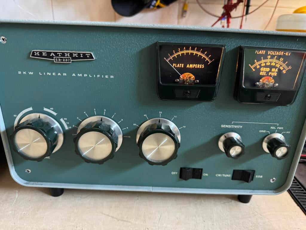 PRACHTIGE HEATHKIT SB-220 HF LINEAIR 80t/m 10 meterband, Telecommunicatie, Ophalen, Gebruikt, Zender en Ontvanger