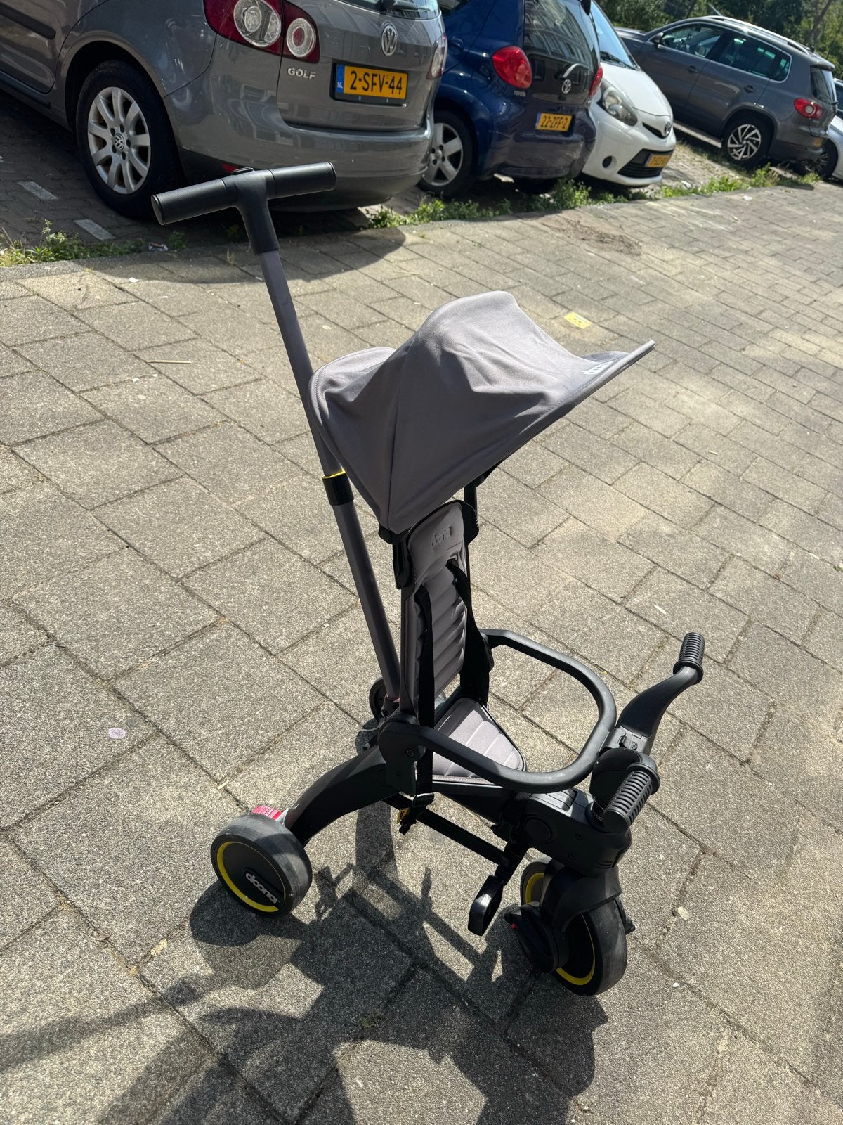 Doona Liki Trike S3 Grijs - Compacte Driewieler, Ophalen of Verzenden, Gebruikt, Overige typen