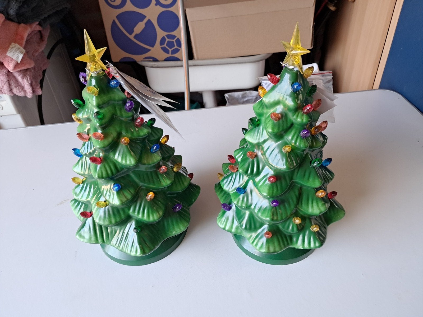 4 kerstboom met gekleurde lampjes, Diversen, Ophalen, Nieuw