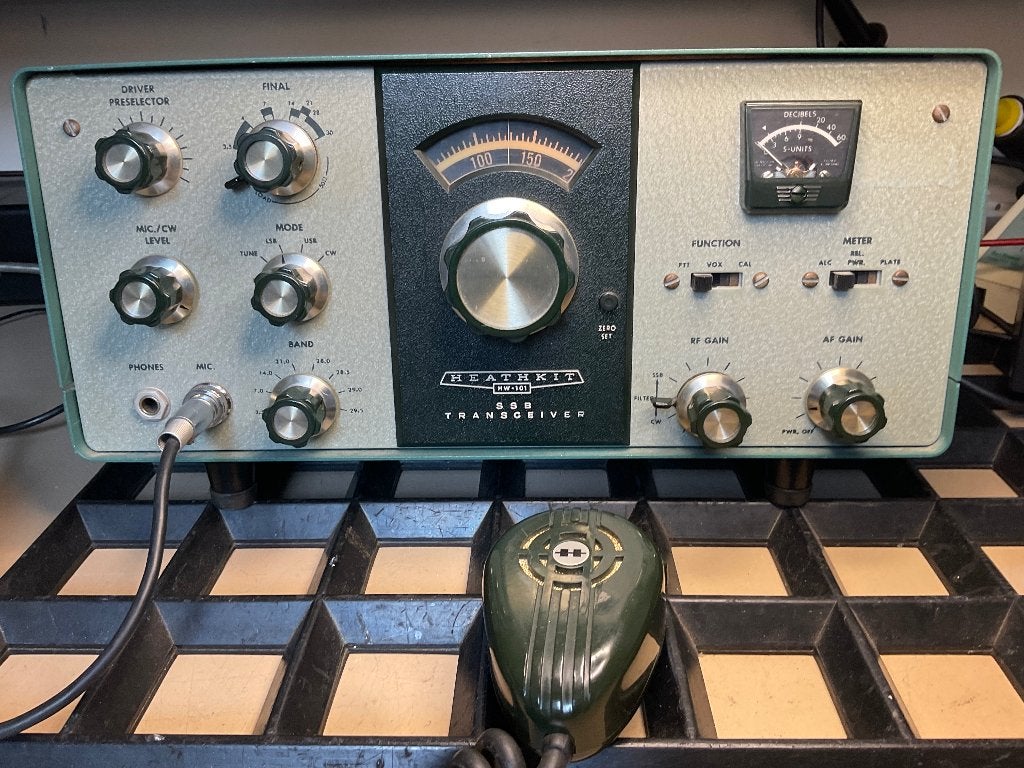 Heatkit HW101, Ophalen, Gebruikt, Zender en Ontvanger