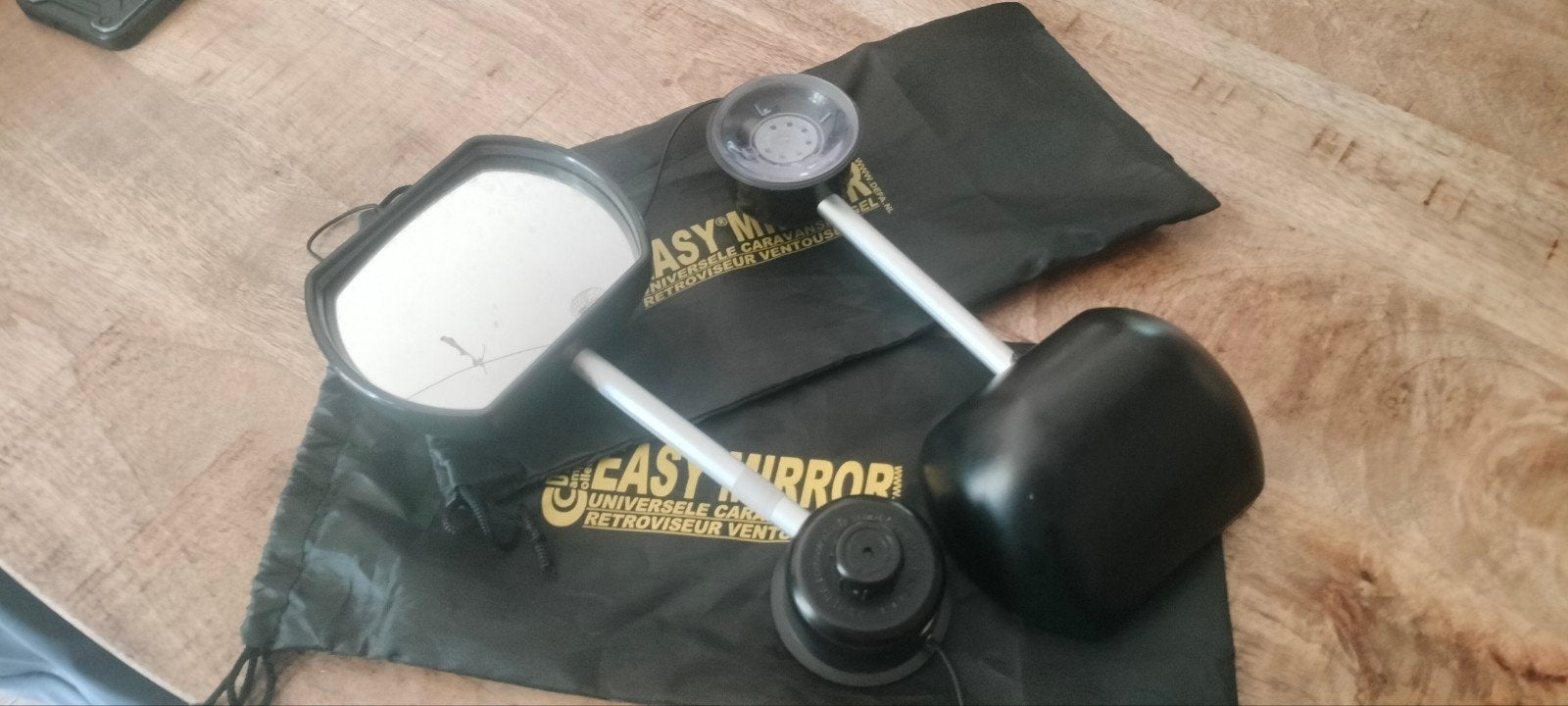 caravan spiegels Easy mirror, Ophalen of Verzenden, Zo goed als nieuw
