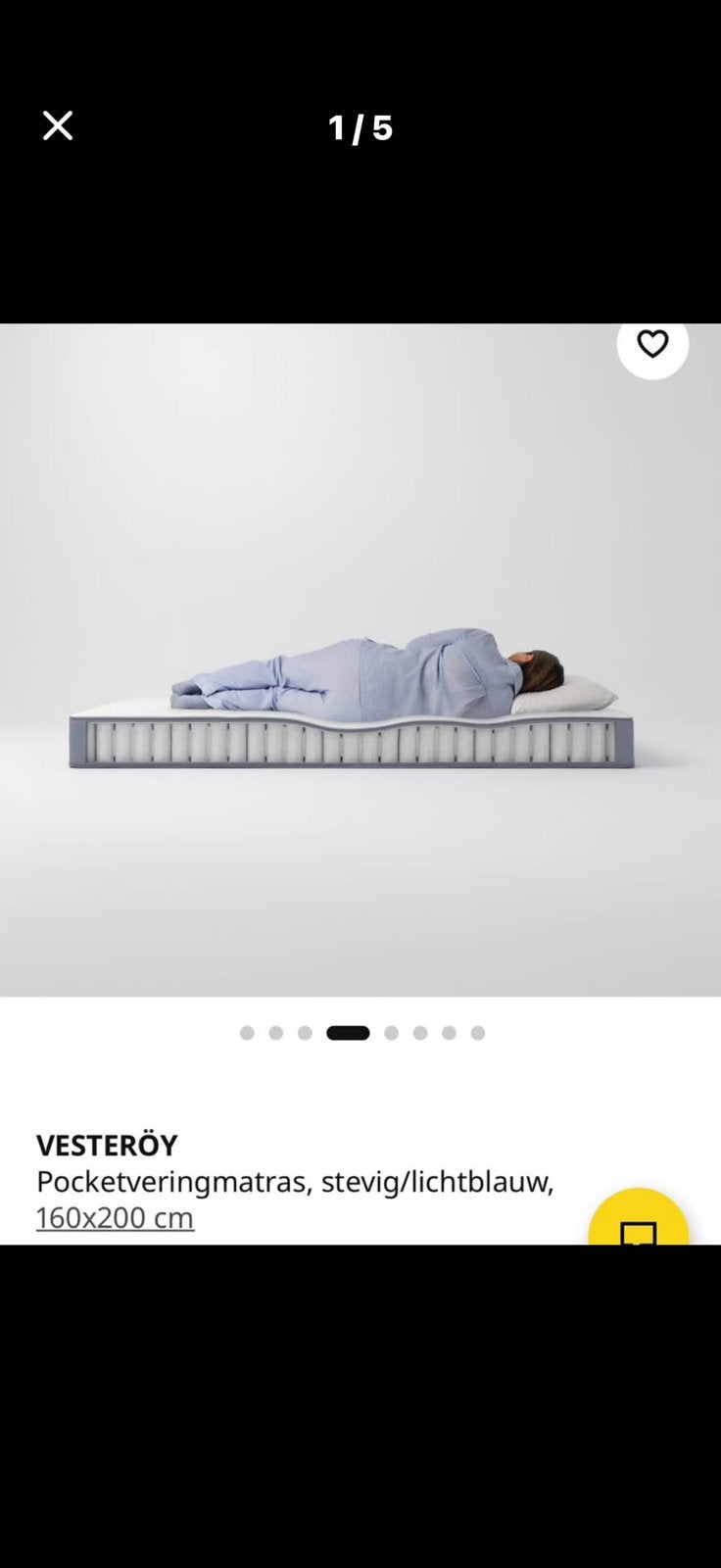 Per stuk 25 euro, Ophalen, 90 cm, Eenpersoons, Wit