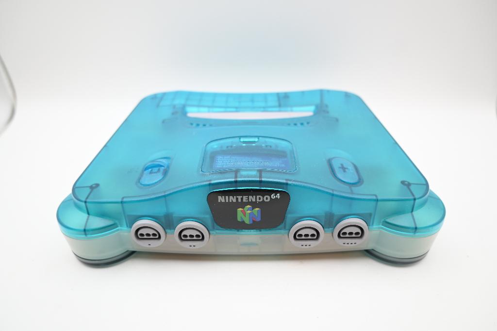Nintendo 64 Aqua Blue + Controller, Nintendo, Gebruikt, -, -
