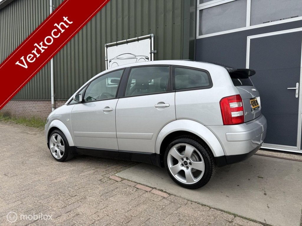 Audi A2 1.4 Pro Line|Airco|Bluetooth|Sport velgen|APK Nieuw|, Auto's, Voorwielaandrijving, Stof, Gebruikt, 31 €/maand