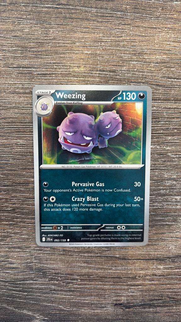 JTG Weezing 092/159, Ophalen of Verzenden, Zo goed als nieuw