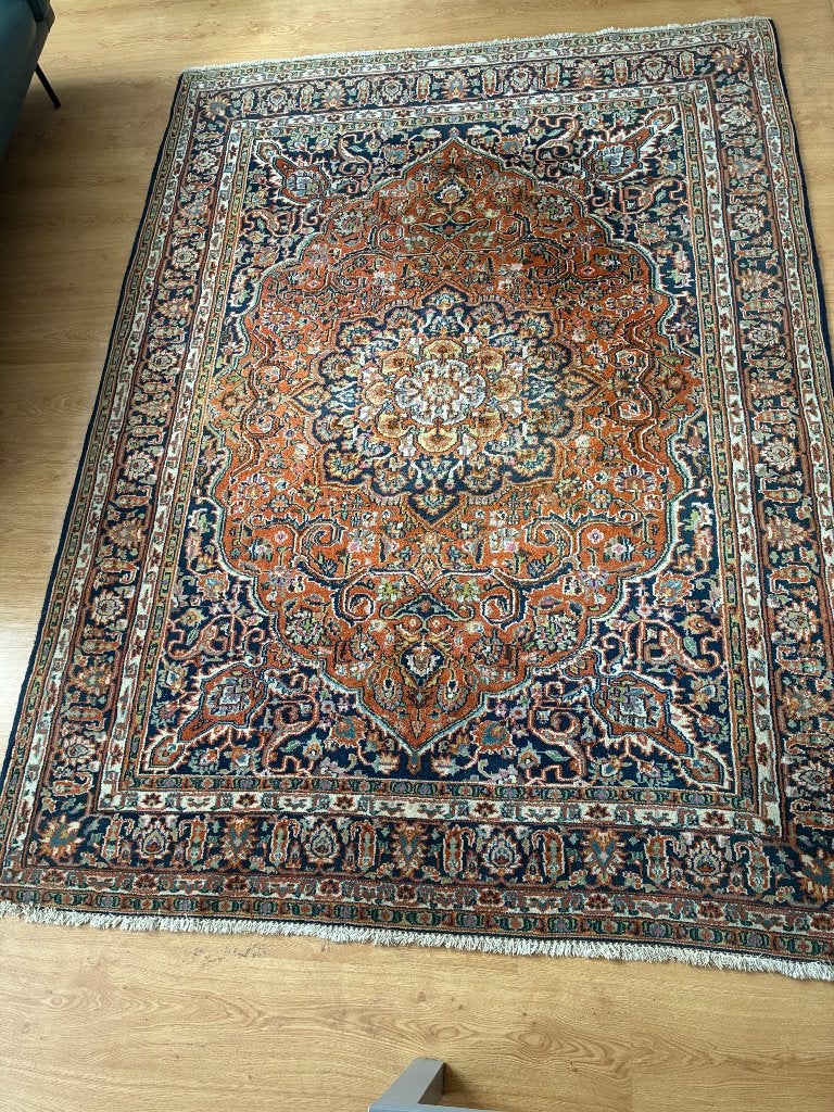 Perzisch tapijt, Ophalen, Gebruikt, 100 tot 150 cm, 200 cm of meer