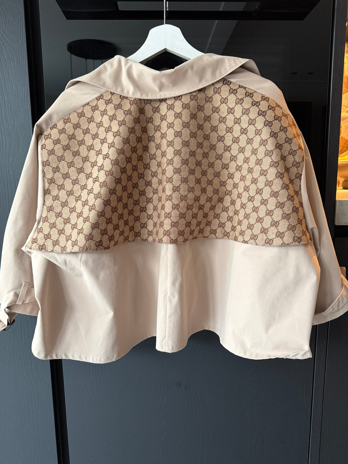 vintage (gucci) jasjs, Maat 38/40 (M), Zwart, Ophalen of Verzenden, Zo goed als nieuw