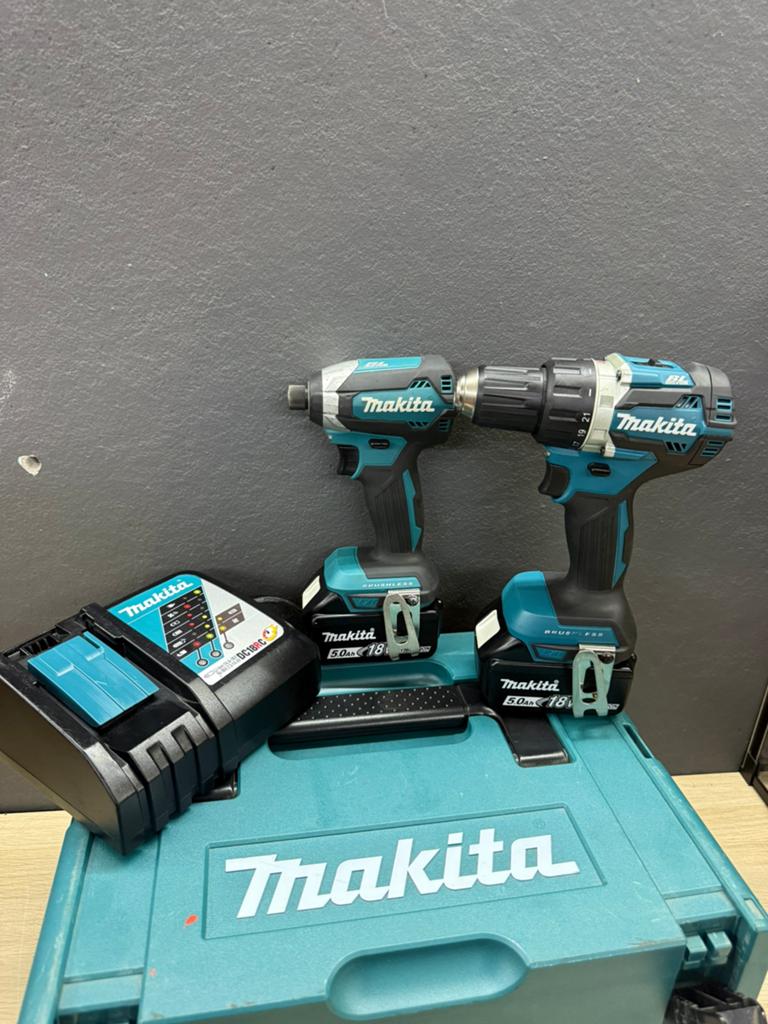 Makita DLX2189, Doe-het-zelf en Verbouw, Gereedschap | Boormachines, Ophalen, Zo goed als nieuw
