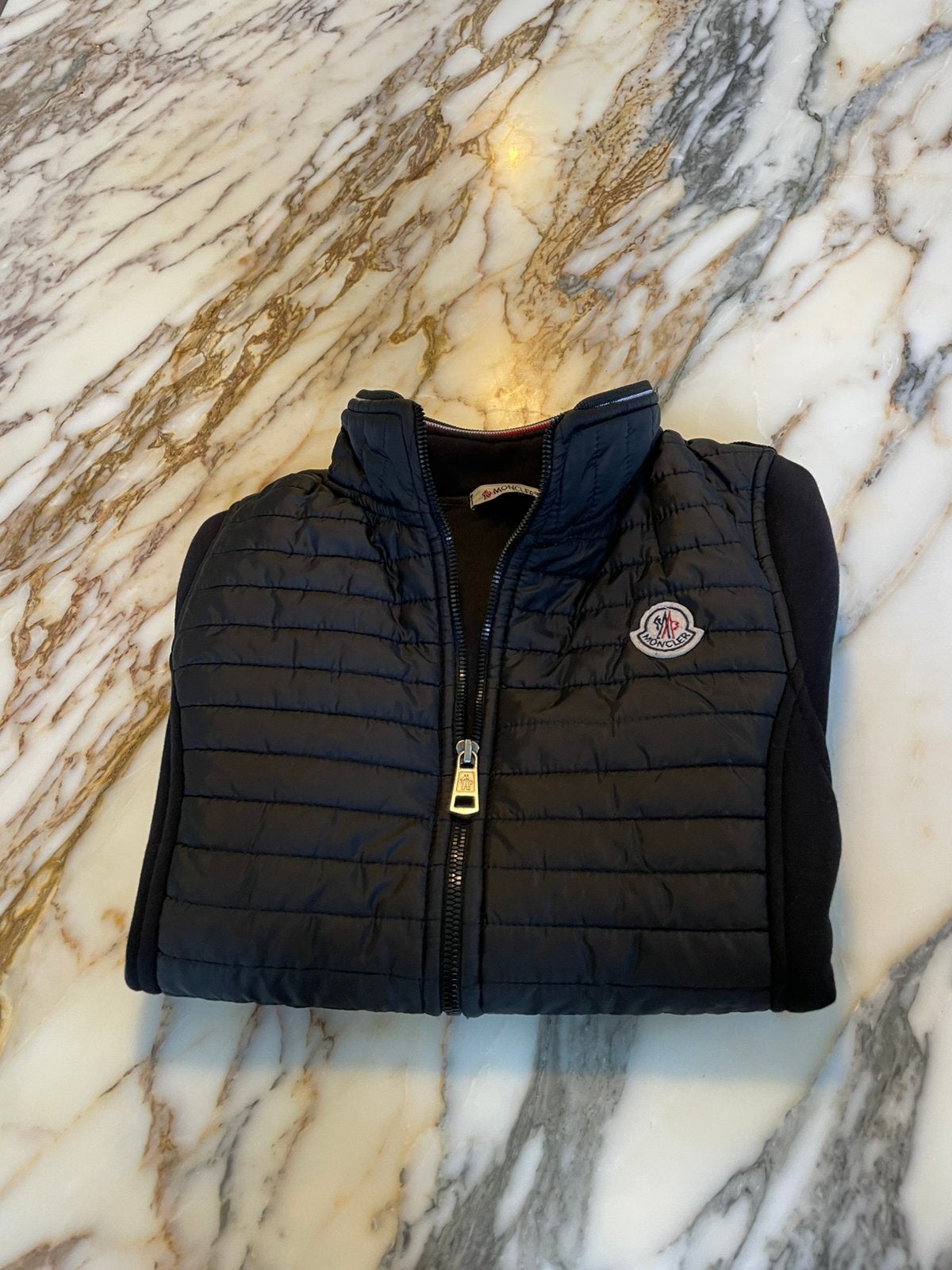 Moncler jas, Ophalen of Verzenden, Zo goed als nieuw, Jongen, Jas