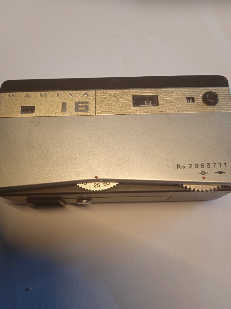 Prachtige Mamiya sub miniatuur camera, Verzenden, Zo goed als nieuw, Compact, Overige Merken