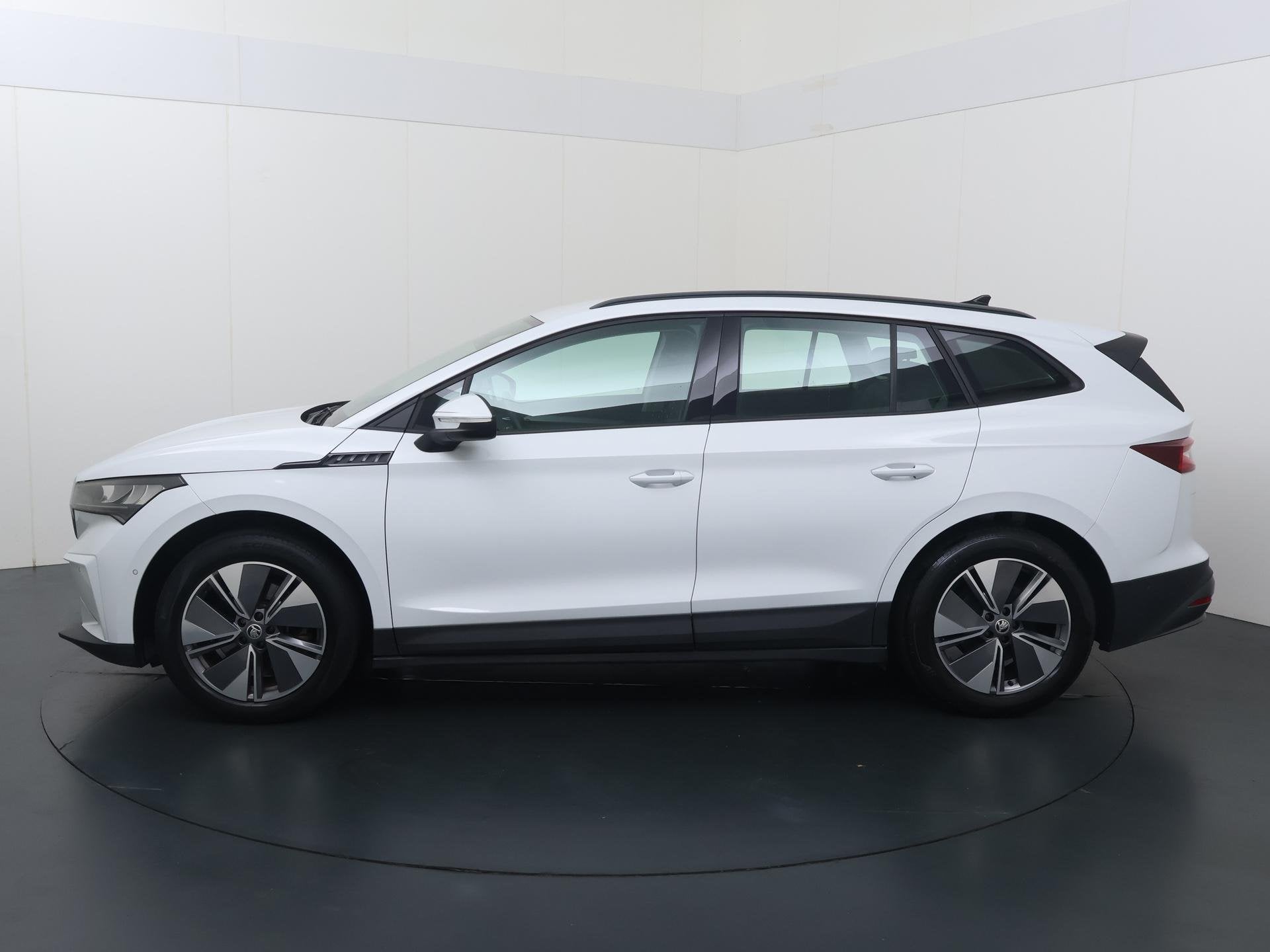 Skoda Enyaq iV 60 | 180 PK | SoH 91 % | Cruise control | Cli, Automaat, Achterwielaandrijving, Gebruikt, Leder en Stof