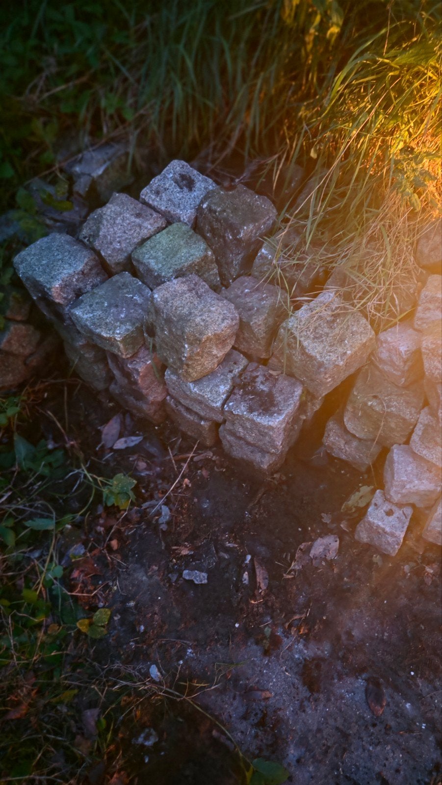 Gebruikte granieten keien voor tuin of bestrating, Tuin en Terras, Ophalen, Gebruikt, Graniet, Kei