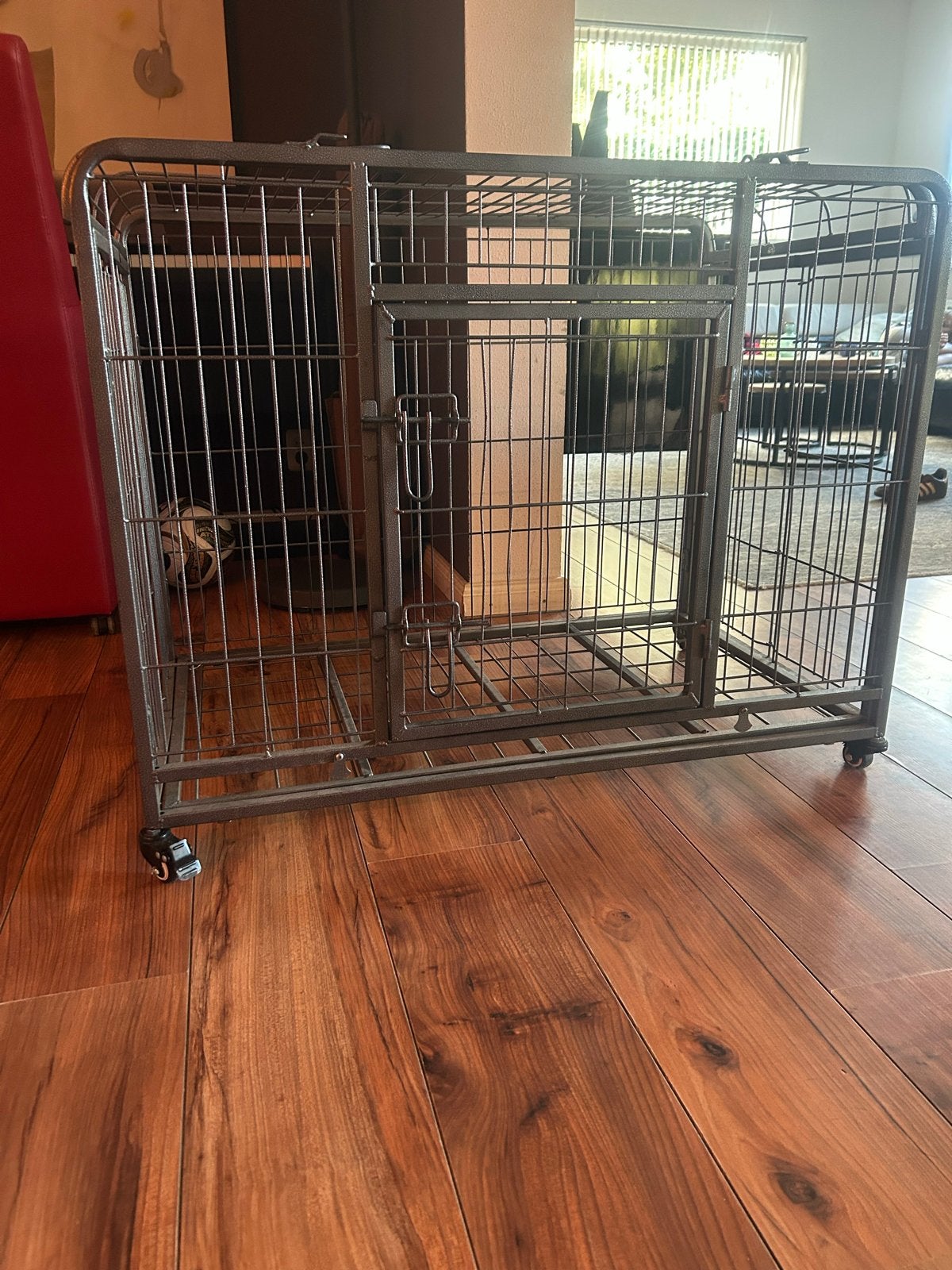 Honden bench., Dieren en Toebehoren, Ophalen, Gebruikt
