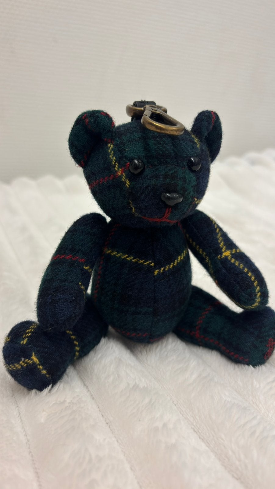 Originele Polo Ralph Lauren Tartan Plaid Polo Bear Tasbedel, Ophalen of Verzenden, Dames