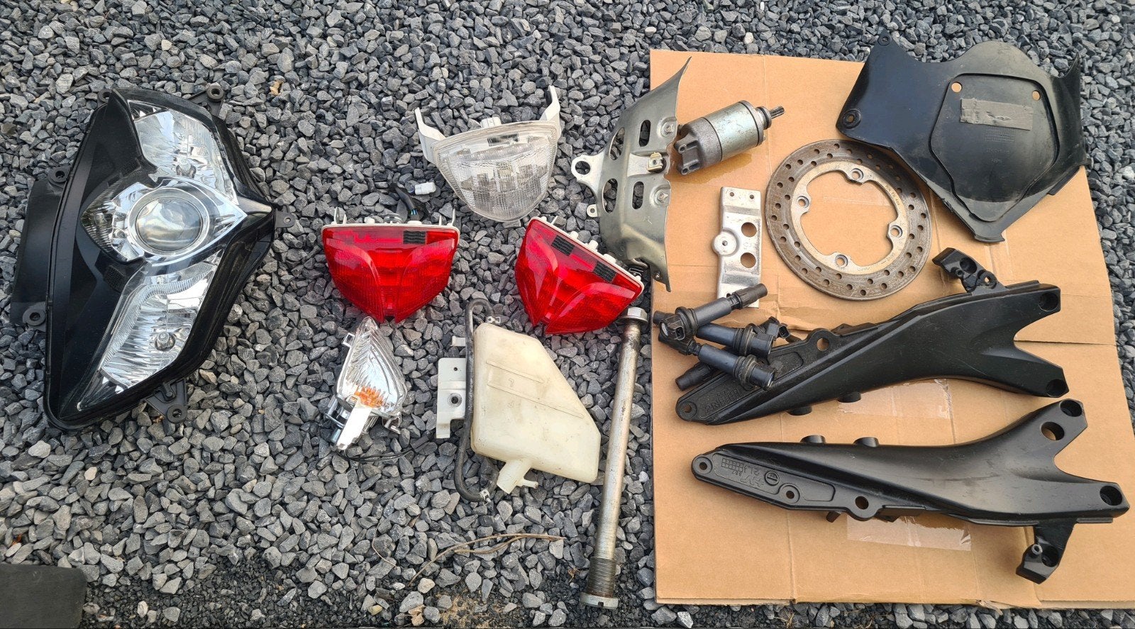 Gsxr 600 750 onderdelen K6-K7 2006-2007, Ophalen of Verzenden