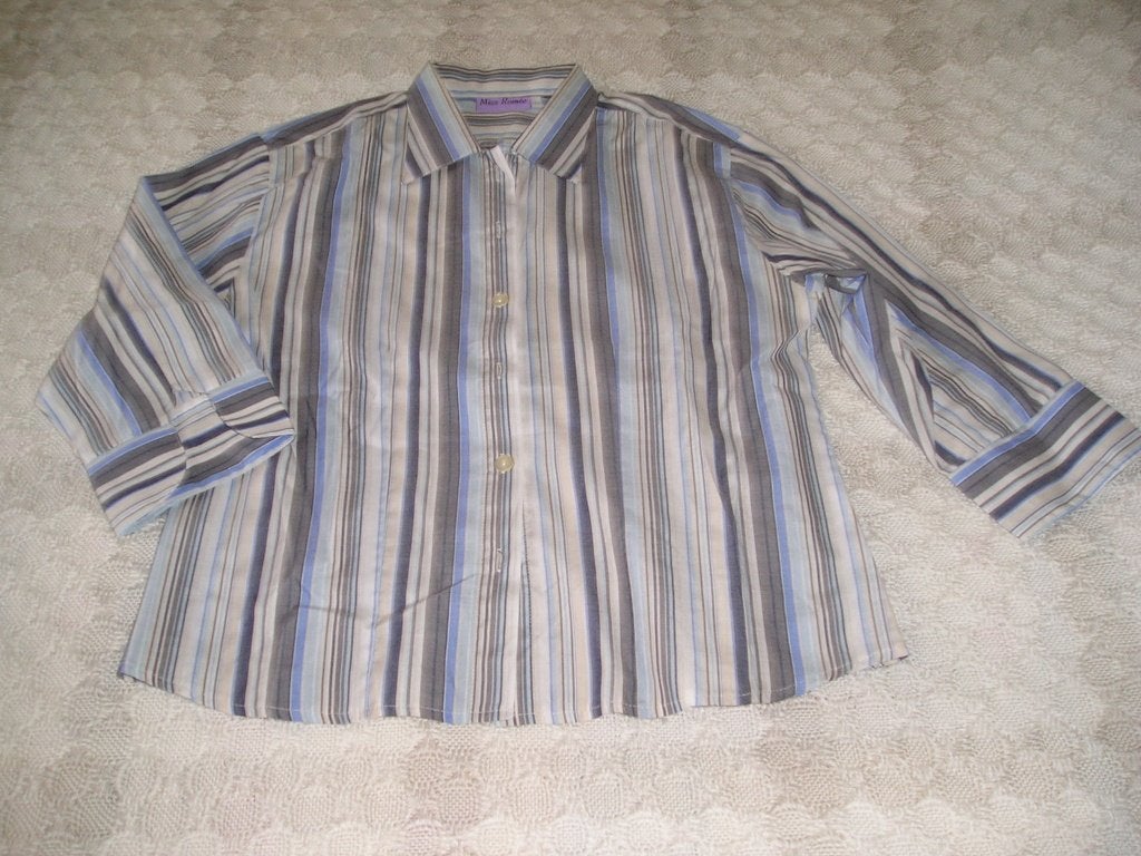 sportieve gestreepte blouse Miss Romée maat 40, Meerkleurig, Zo goed als nieuw, Miss Romee, Ophalen