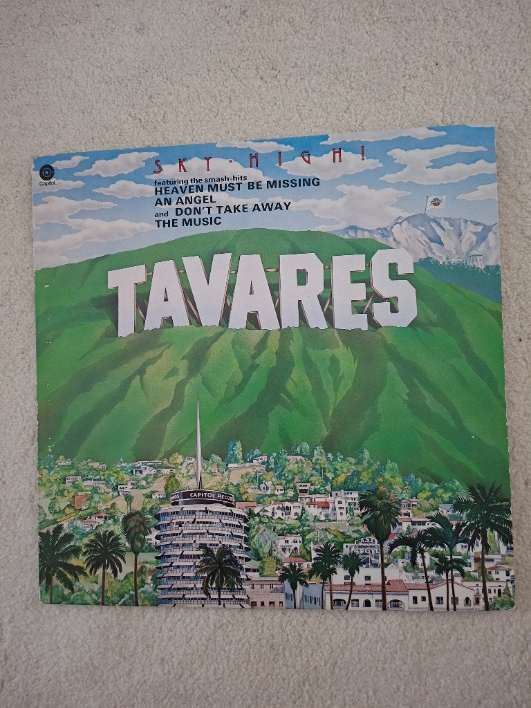 Lp soul, TAVARES GETITELD SKY HIGH, Ophalen of Verzenden, Soul, LP