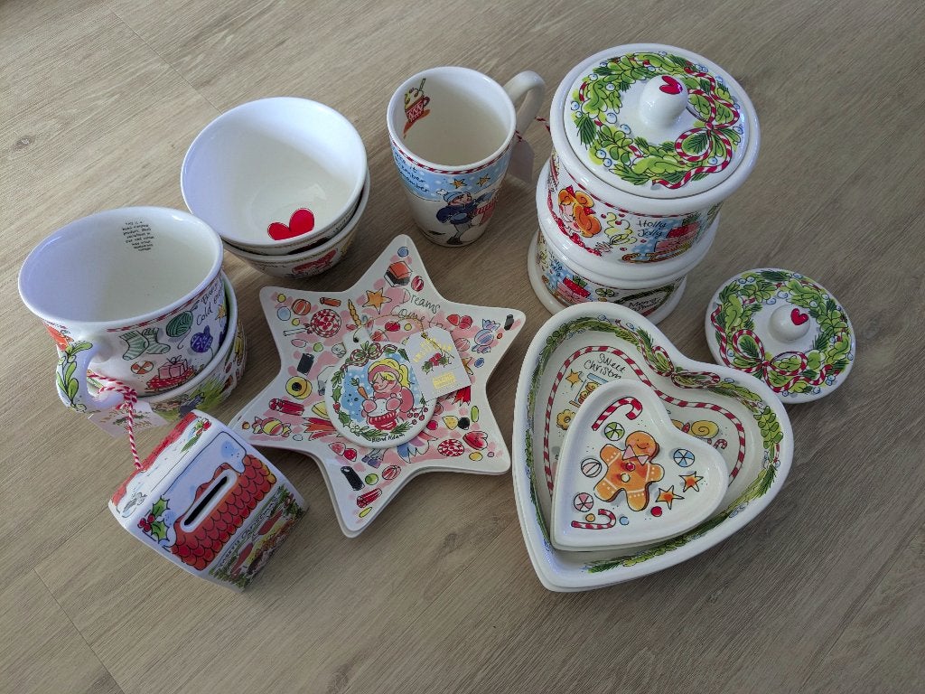 Blond Amsterdam Kerst Servies, Ophalen, Overige typen, Zo goed als nieuw, Overige stijlen