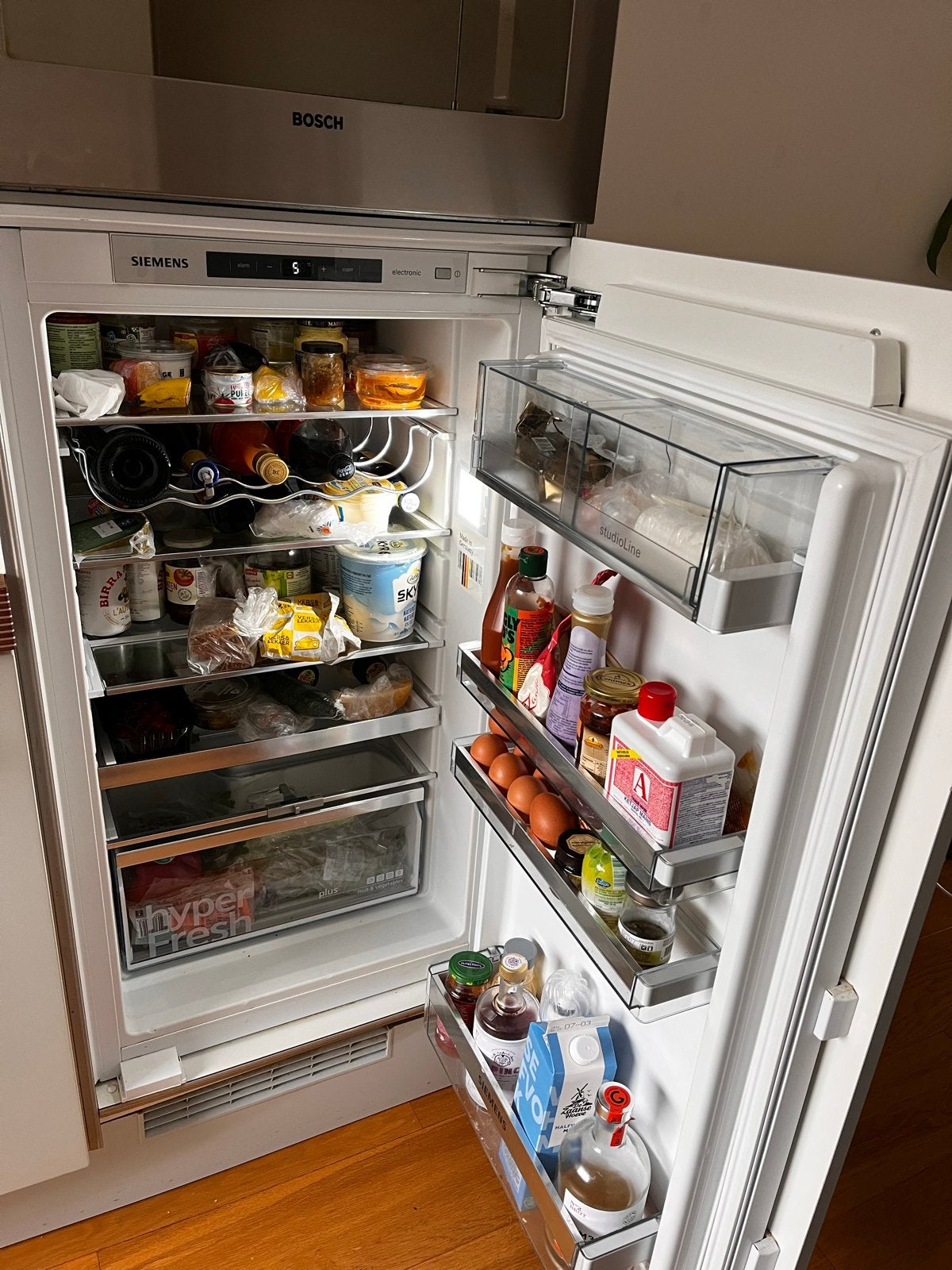 Siemens KI31RSD40 Koelkast - 102 cm hoog, nette staat, Witgoed en Apparatuur, Koelkasten en IJskasten, Ophalen, Gebruikt, Zonder vriesvak