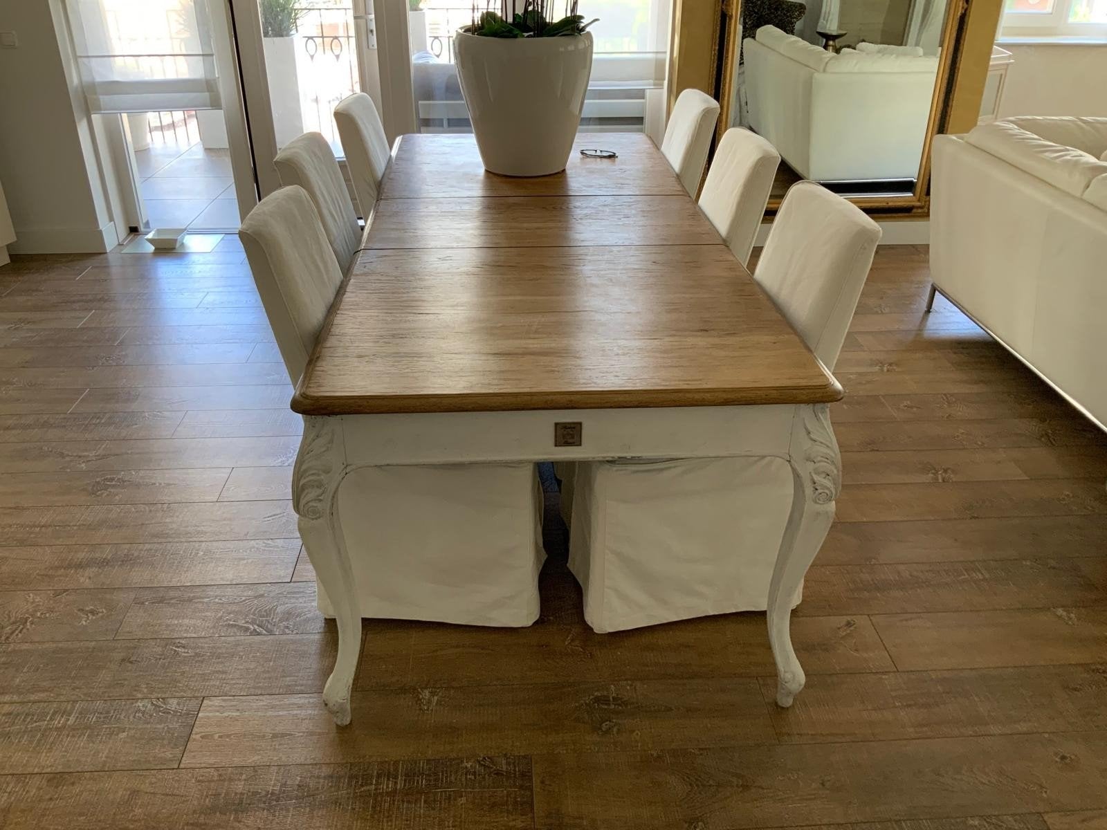 Riviera Maison eettafel in zeer goede staat!, Huis en Inrichting, Tafels | Eettafels, Ophalen, Gebruikt, 50 tot 100 cm, Vier personen