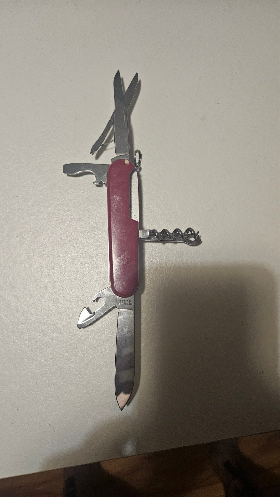 Victorinox Zwitsers zakmes - Rood, Ophalen of Verzenden, Zo goed als nieuw