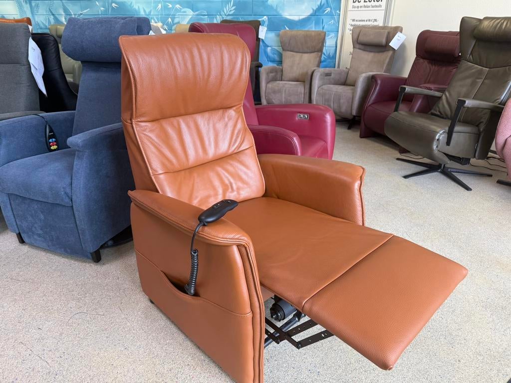 De Toekomst sta op stoel relaxfauteuil gratis bezorging, Ophalen of Verzenden, Nieuw, Leer, Ruim 100 Top merken in alle kleuren en maten met garantie