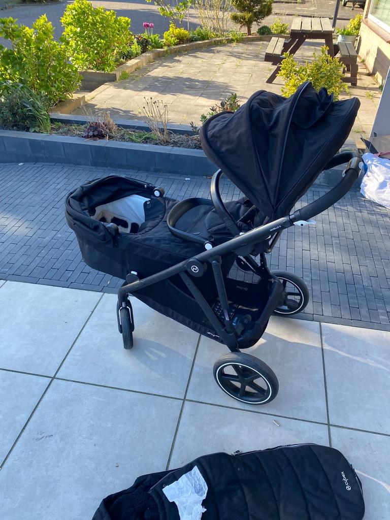 Cybex Gazelle S Kinderwagen Compleet, Duowagen, Zo goed als nieuw, Ophalen, Kinderwagen