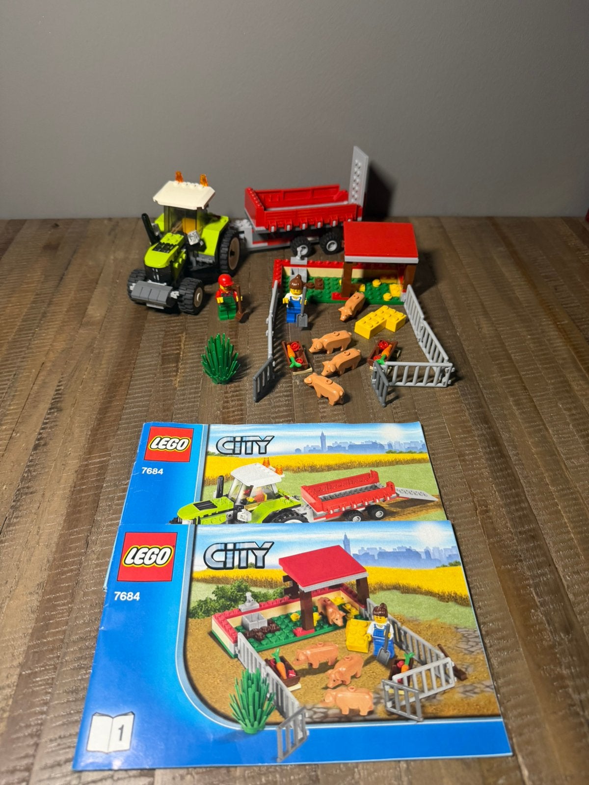 Lego city boederij 7684 compleet, Ophalen, Zo goed als nieuw