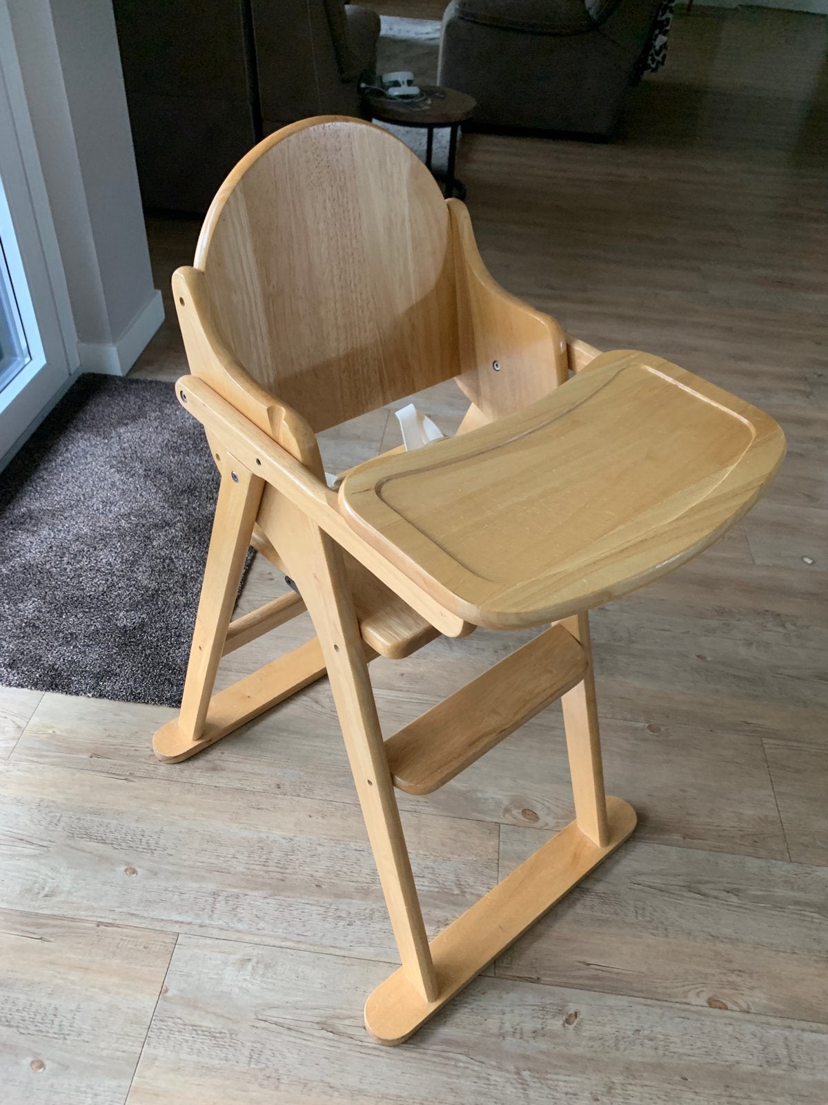 Tiamo Wood Collection houten kinderstoel, Kinderen en Baby's, Kinderstoelen, Ophalen, Meegroeistoel, Zo goed als nieuw, Tiamo