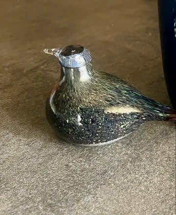 Iittala Finland Glazen Vogel - Uniek Design Object, Antiek en Kunst, Ophalen of Verzenden