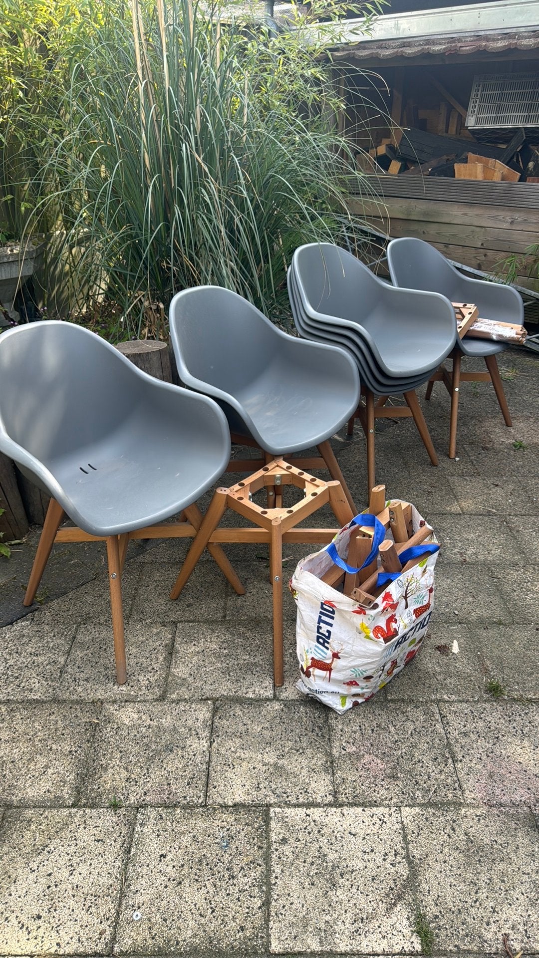 Ikea eetkamer stoelen, Ophalen, Gebruikt, Vijf, Zes of meer stoelen