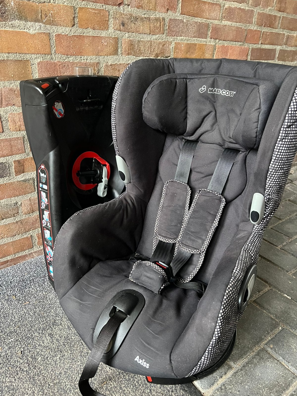 Maxi-cosi axiss 9-18kg, Ophalen, Autogordel, 9 t/m 18 kg, Zo goed als nieuw