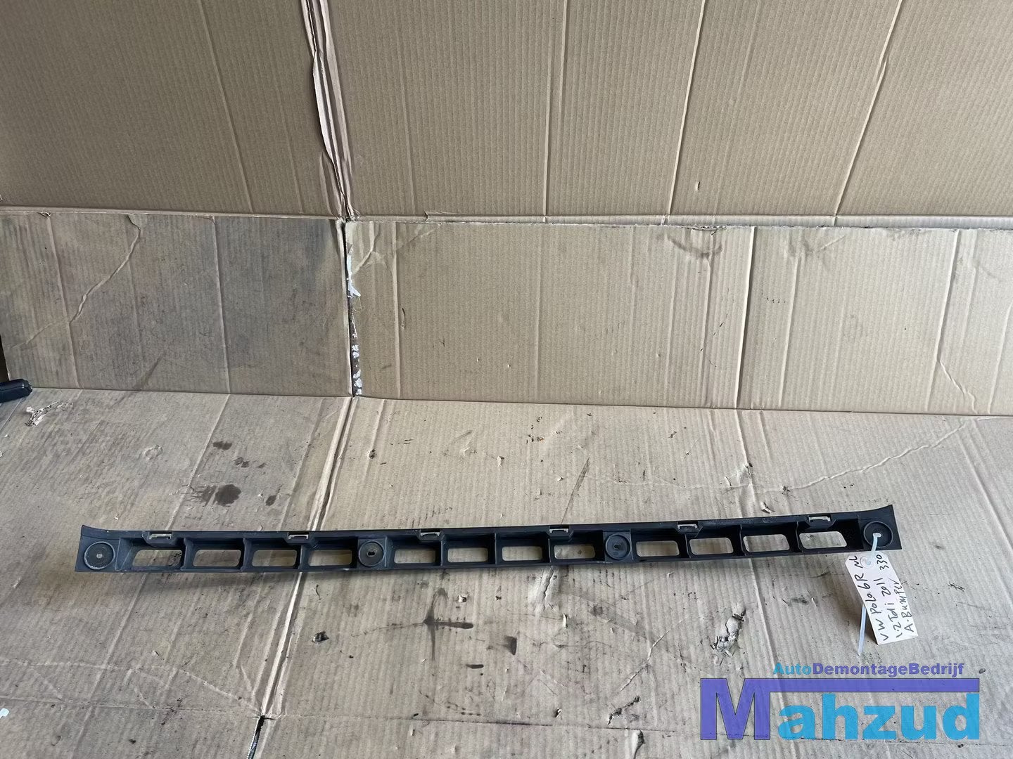 VW POLO 6R Achterbumper bumper steun achter MIDDEN 2009-2017, Gebruikt, Volkswagen, Volkswagen AG, Achter