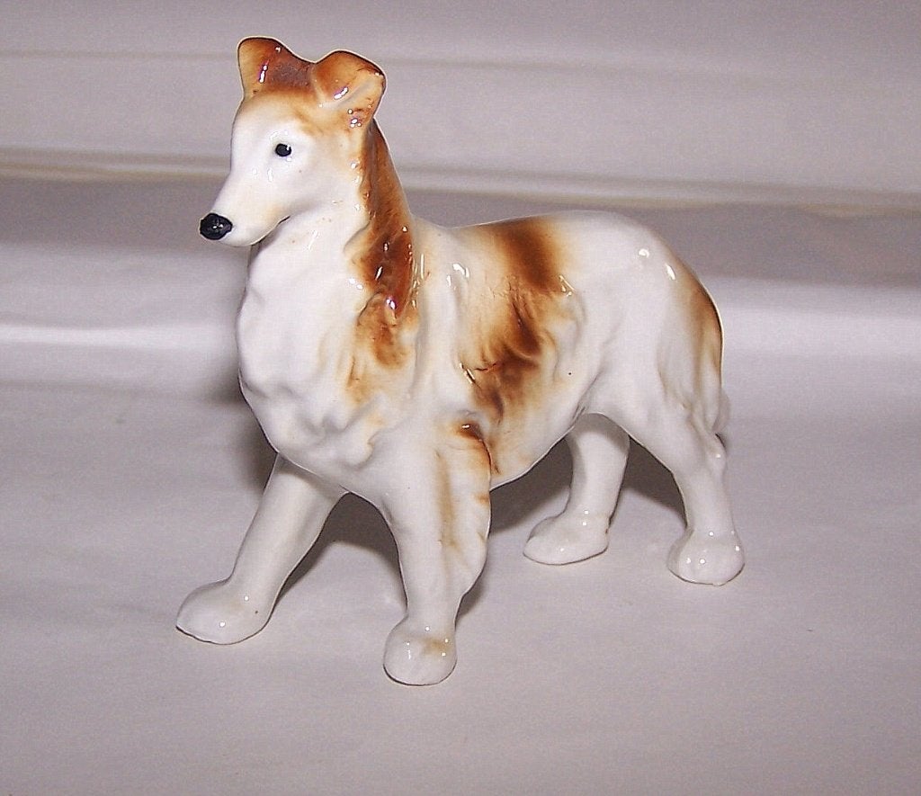 Prachtig porseleinen beeldje Schotse Collie. Nwst., Ophalen of Verzenden, Nieuw, Dier