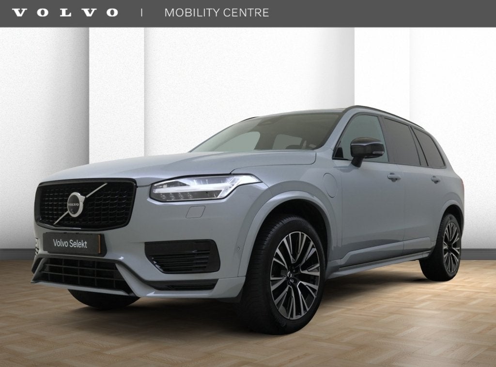 Volvo XC90 2.0 T8 AWD Ult. Dark | All-Seasonbanden | Trekhaa, Auto's, Stof, Gebruikt, 4 cilinders, 7 stoelen