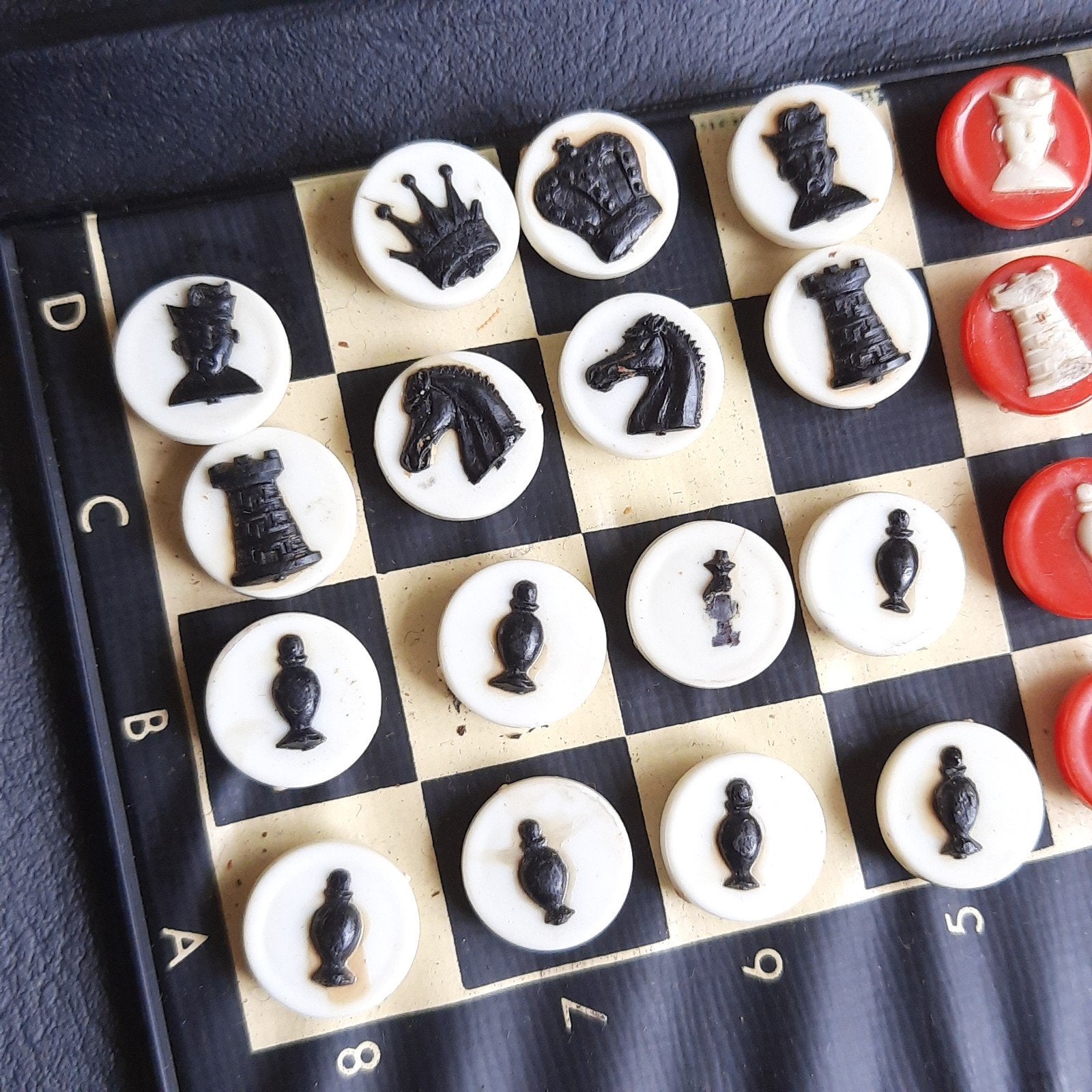 Magnetisch Schaakspel Reissetje in Etui: SCHAKEN, Verzenden