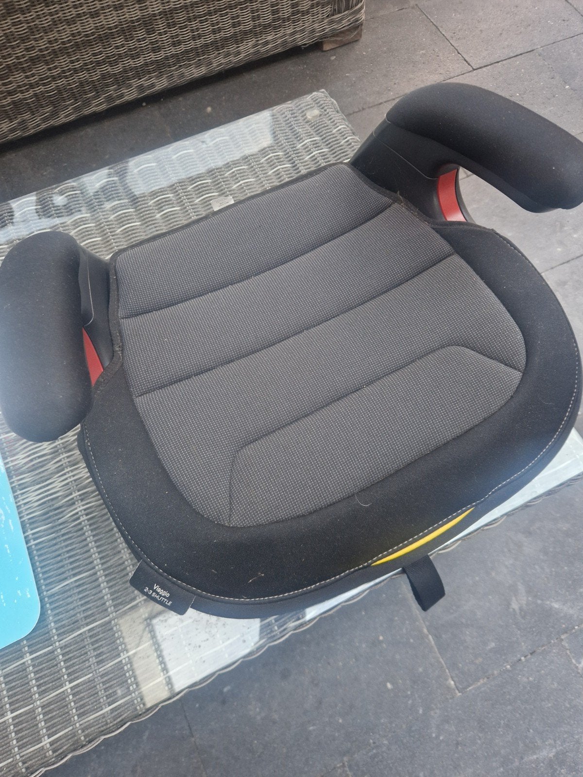 Peg Perego Viaggio 2-3 Shuttle autostoelverhoger, Overige merken, Autogordel of Isofix, Zo goed als nieuw, Zijbescherming