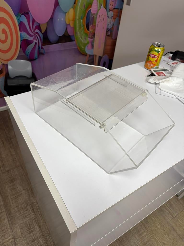 Snoepbakken, plexiglas 10 stuks, Ophalen, Zo goed als nieuw, Versiering, Overige