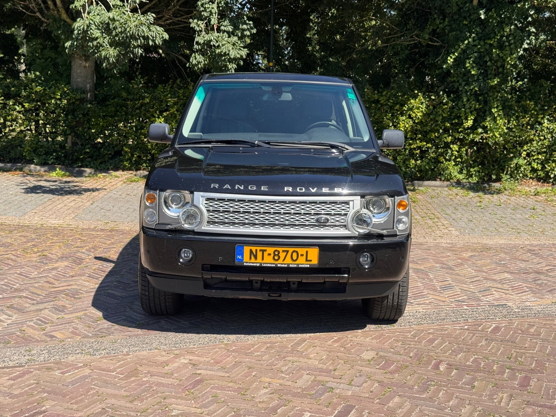 Land Rover Range Rover 4.4 V8 Vogue uit 2002, Auto's, Land Rover, Automaat, 8 cilinders, Zwart, 3050 kg