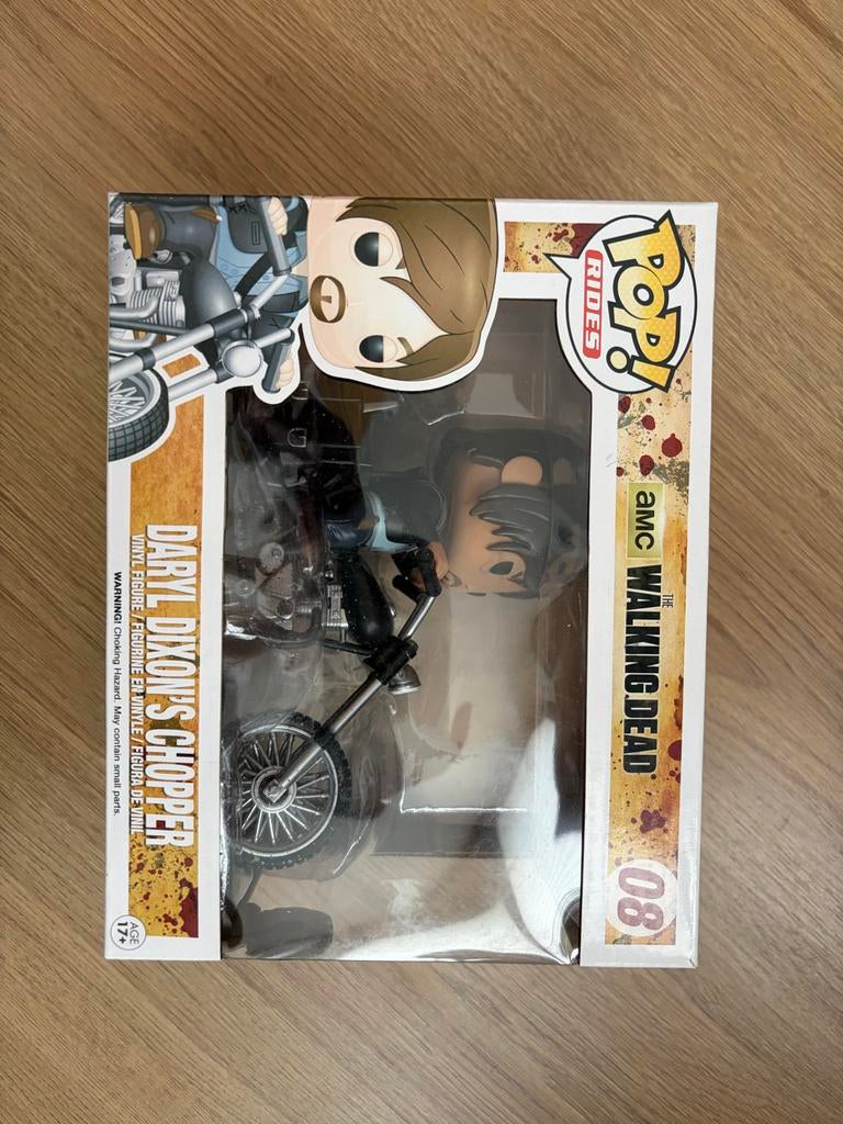 Funko Pop! Rides Daryl Dixon's Chopper The Walking Dead, Ophalen of Verzenden, Nieuw