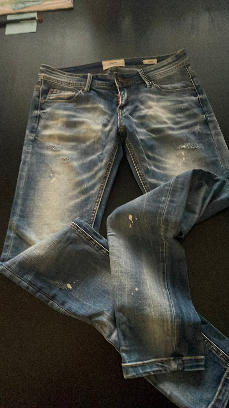 Daysie Skinny Jeans 36, Ophalen of Verzenden, Zo goed als nieuw, Blauw, W28 - W29 (confectie 36)